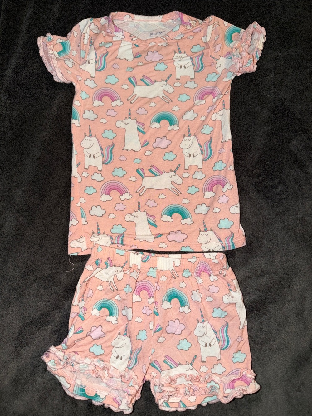 Posh Peanut Olive Pajama Set